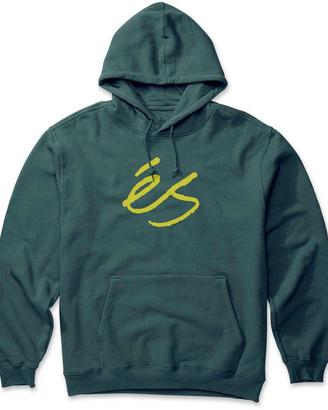 Script Fleece Hunter green felpa Es