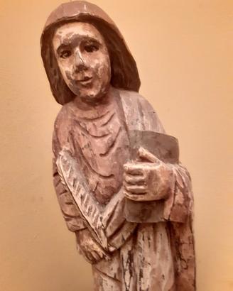 scultura in legno massello