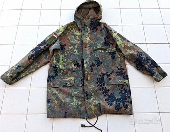 Parka impermeabile Flecktarn BW 1995 tg. 52/54