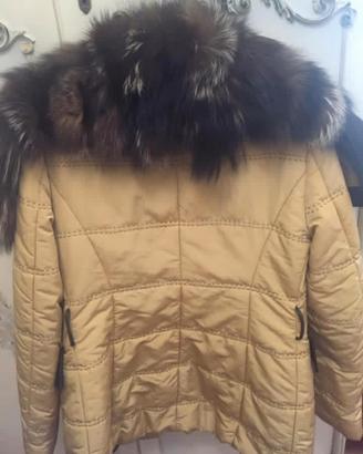 Giacca cin pelliccia vera 500€