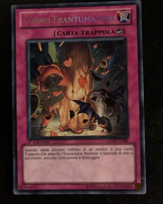 Yugioh corno frantumatore genf it089 segreta 1ª