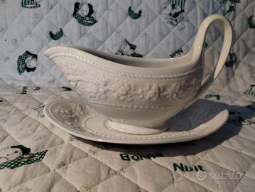 Salsiera Wedgwood bianca 