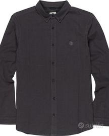 Nuova camicia uomo Element Icon Crisp off black M