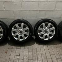 4 Cerchi in lega 16" Originali Volkswagen (VAG)