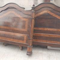 letto matrimoniale d'epoca 