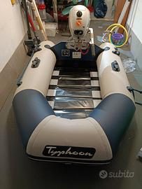 Gommone con fuoribordo 2.5 hp