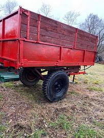 Rimorchio 3x180mt ribaltabile idraulico