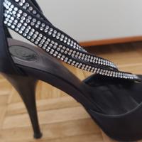 Sandalo con brillantini