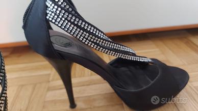 Sandalo con brillantini