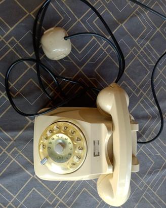 Telefono vintage siemens S62, Giallo, Anni 70