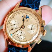 Chrono fasi luna date Venus 187 38mm si permute 