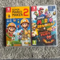 Nintendo Switch - 2 giochi SUPER MARIO (Maker 3d w
