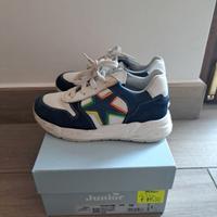 Sneakers bimbo Nero Giardini in pelle