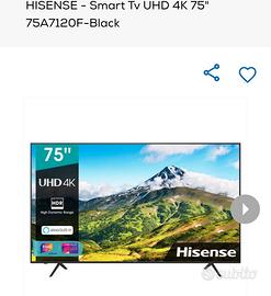 SMART TV 75 POLLICE HISENSE 75A7120F
