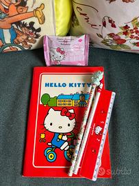 Hello Kitty cartoleria anni 80 lotto Sanrio