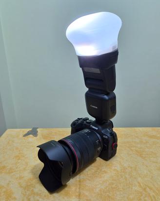 canon r6 mark ii+rf 24-105f4 is usm+flash el-5