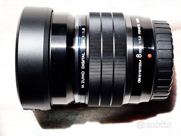 olympus 8 mm f1.8 fisheye