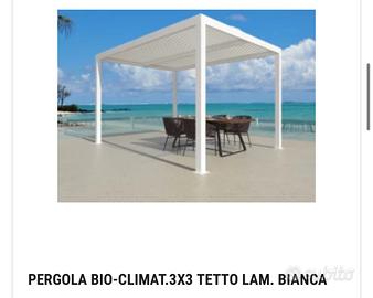 Pergola bioclimatica nuova