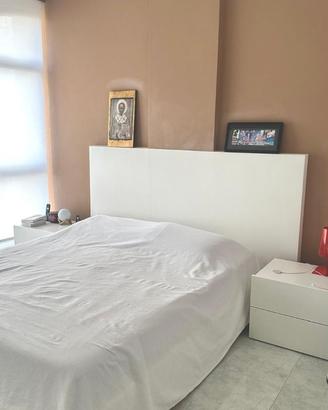 Camera da letto matrimoniale completa – Legno Bian