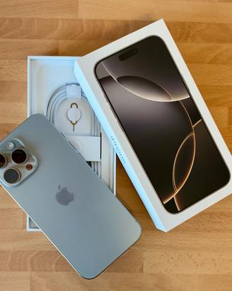 iPhone 16 Pro Max 512GB Titanio Naturale
