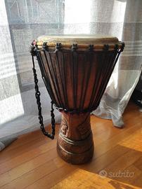 jambe bongo tamburo con custodia