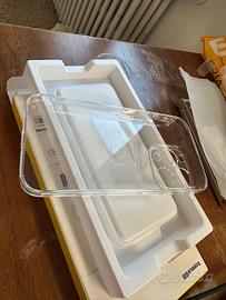 Cover iPhone 15 Pro trasparente in silicone
