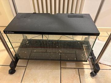 Acquario Sirius 51 (60x21x26 cm) con coperchio