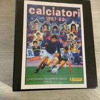 Set calciatori panini 1987-1988 completo