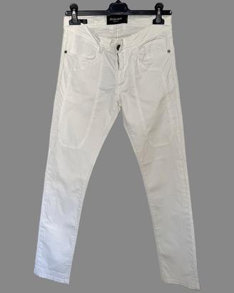Pantaloni Jeckerson bianchi taglia 29