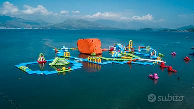 Parco Giochi Acquatico Gonfiabile x Spiagge, Laghi