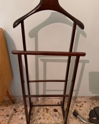 Servomuto indossatore in legno vintage ENTRA NUOVO