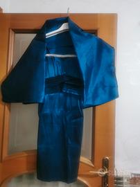 vestito da donna elegante con stola taglia 44 nuov