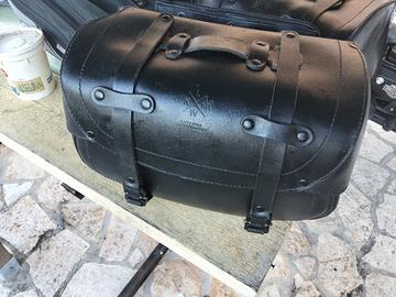 borse moto vera pelle