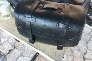 borse moto vera pelle