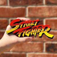 scritta " street fighter" 