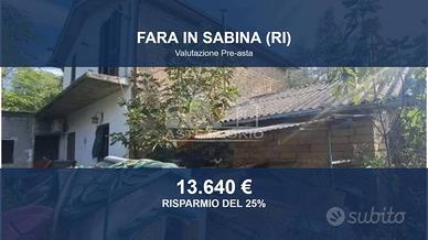 Immobile in asta di 119 m² a Fara in Sabina