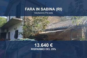 Immobile in asta di 119 m² a Fara in Sabina