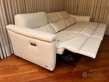 Divano Relax Natuzzi vera pelle come nuovo