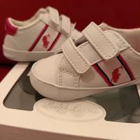 Scarpine primi passi Ralph Lauren per bimba 