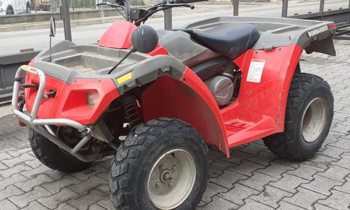 Quad usato Can-an Rally 2x4