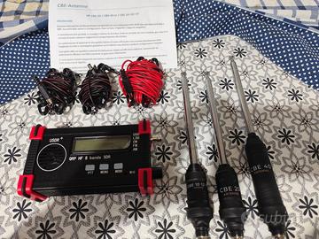 Kit antenne HF stilo telescopico 40-20-15-12-10