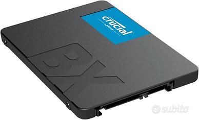 Crucial BX500 SATA SSD 480GB, SSD Interno 2,5", Fi