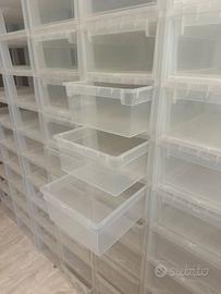 contenitore cassetto impilabile magazzino deposito