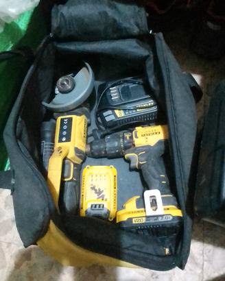 Stanley FATMAX 18hammer drill and angle grinder