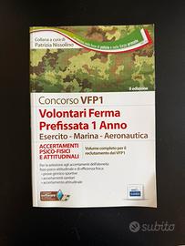 Concorso VFP1 Volontari Ferma Prefissata 1 Anno