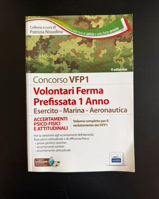 Concorso VFP1 Volontari Ferma Prefissata 1 Anno