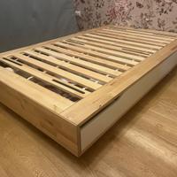 Letto più materasso una piazza e mezzo