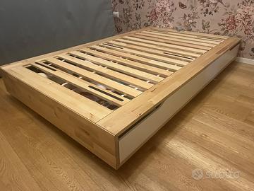 Letto più materasso una piazza e mezzo