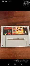 Super Nintendo con joystick e gioco Maui mallard