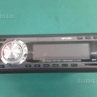 Autoradio stereo con mp3 ed ingresso usb 100 watt